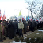 Manifestacja w sprawie Telewizji TRWAM
